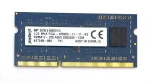 4GB PC3L 12800S Laptop RAM
