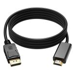 DisplayPort to HDMI Cable – High-Quality Display Connection
