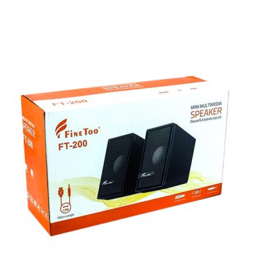 FT 200 Speaker – Powerful Sound, Compact Design, Wireless & Wired Support**