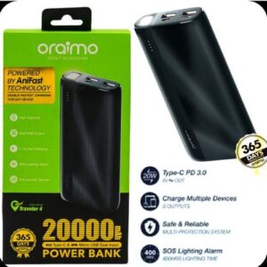 Oraimo 20000mAh Power Bank